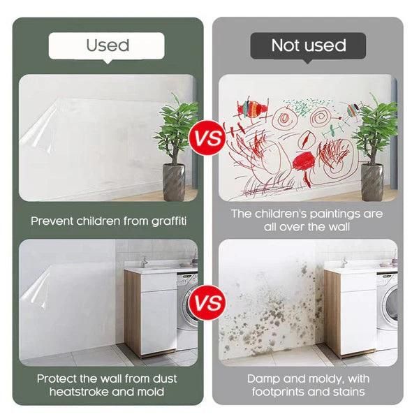 Self- Adhesive Transparent Wall Protection Film🛡️(Buy 1 Get 1 Free😍)