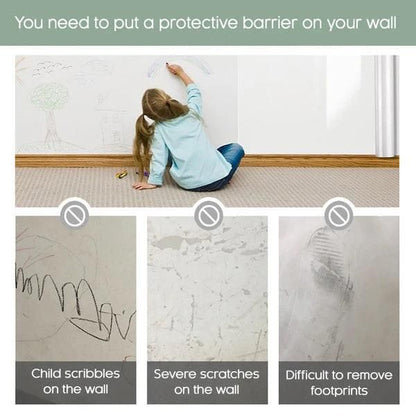 Self- Adhesive Transparent Wall Protection Film🛡️(Buy 1 Get 1 Free😍)